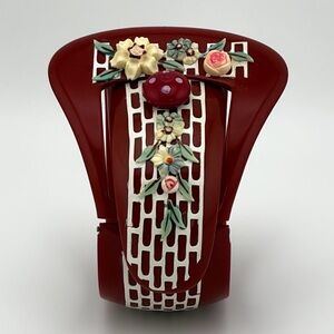 Vintage Hinged Celluloid Cuff Bracelet